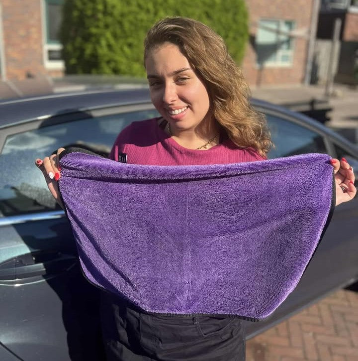 Nevane IntenseDry – Ultieme microvezel droogdoek paars