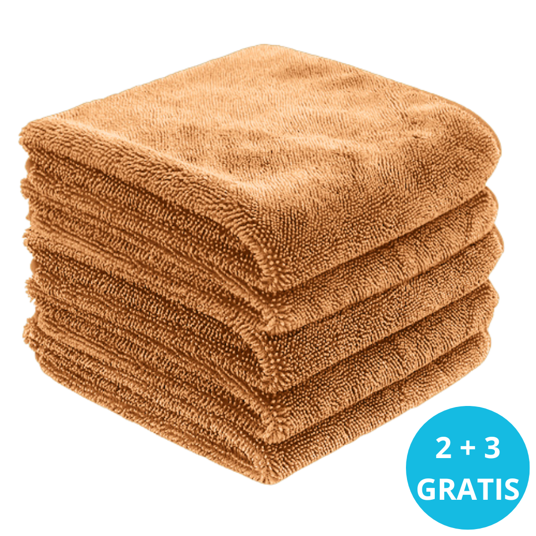 Grote microvezelhanddoek, 2 stuks, dik, super absorberend, 100 x 61 cm