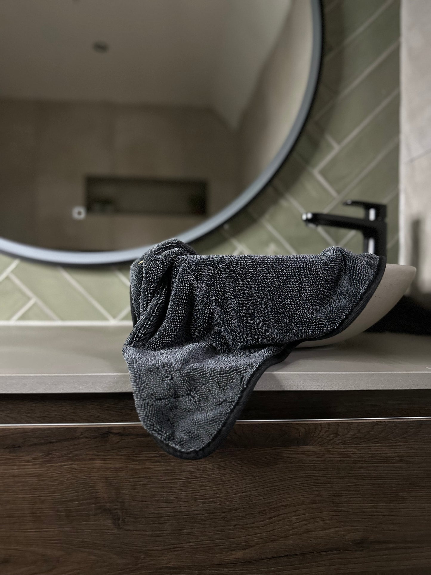 Nevane IntenseDry – Ultieme microvezel droogdoek grijs